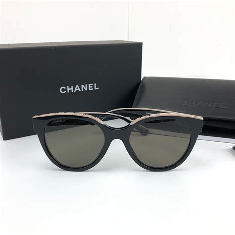 chanel sunglasses two tone|Eyewear .